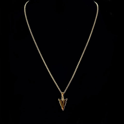 Gold Arrowhead Necklace